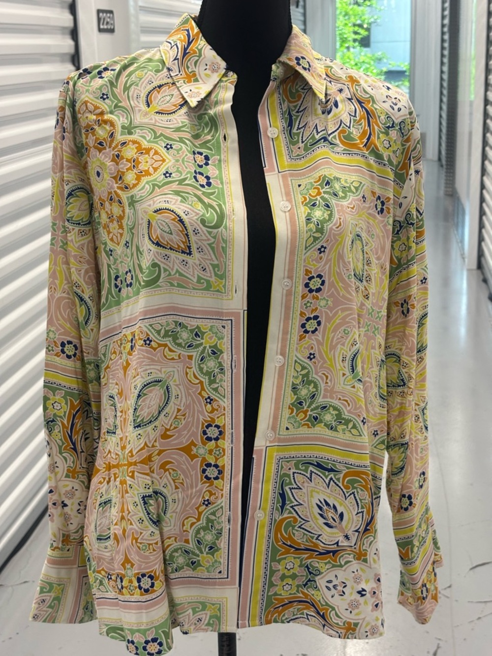 Sanctuary Pastel Floral Multi-Color Rayon Top - Picture 7 of 14